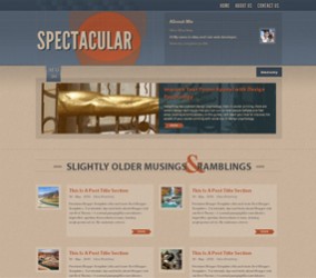 Spectacular-Blogger-Template