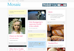 Mosaic WordPress Theme